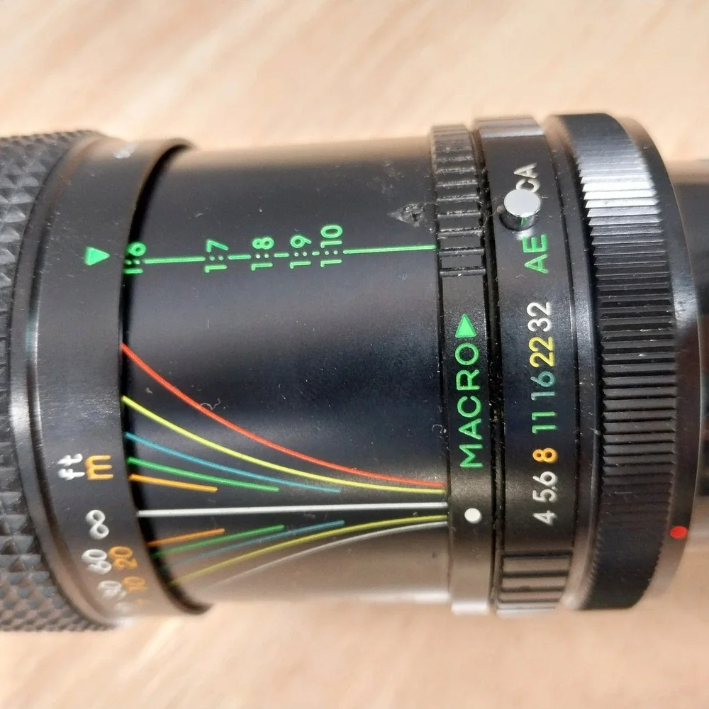 Sears Camera Lens No. 202.7377700 70-210mm Macro Zoom Mod Black
